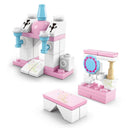 Dify 6-in-1 Mini Castle Building Block Set, 131 PCS Creative Castle Construction Toy, Educational STEM Building Kit for Kids 3+, | 5 Year Structural Warranty