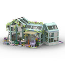 Dify Sunshine Garden Building Blocks Set with USB LED Lights, 782+ Pcs Flower Garden Model Kit for Home Décor, 6 Months Structural Warranty