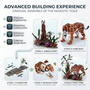 Dify Wildlife Animal Model Kit/Set Parent (Jungle Tiger Set 1650+ Pcs)