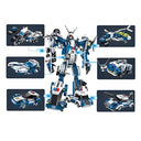 Dify 6-In-1 Robot Toy Building Block Set Toys | Steam Kit For Kids | Build Robots & Mecha Warriors (577+ Pcs) | Birthday Gift For Boys & Girls