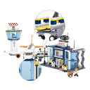 Dify Large International Airport Building Blocks Set (678+ PCS) | Airport Playset with Airplane, Vehicles & Accessories | STEM Construction Toy for Kids 6+