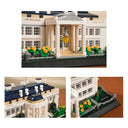 Dify White House Architecture Building Blocks Set (895+ PCS) | Washington Landmark Model Kit for Kids & Adults | Educational STEM Construction Toy | 5 Year Structural Warranty