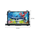 Dify Aquarium Building Blocks Set (648+ PCS) | Rotating Ocean Scene with Moving Shark, Coral Reef & LED Lights | Large Display Model for Kids & Adults | 5 Year Structural Warranty