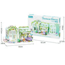 Dify Sunshine Garden Building Blocks Set with USB LED Lights, 782+ Pcs Flower Garden Model Kit for Home Décor, 6 Months Structural Warranty