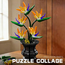 Dify Birds of Paradise Building Blocks Set (451+ PCS) | Exotic Flower DIY Model Kit | Artificial Floral Décor for Home & Office