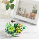 Dify Toy Mini Bricks Set Succulent Building Blocks Tree Model || (389+ Pcs)