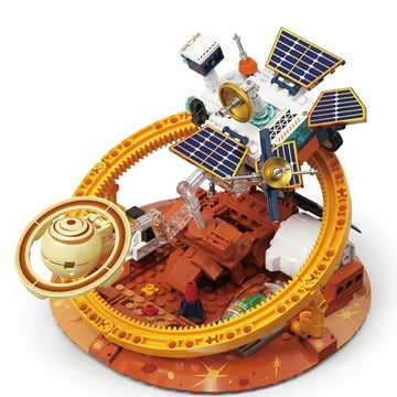 Dify Solar Powered Rover Building Blocks Set (354+ PCS) | STEM Space Exploration Vehicle Model Kit | Educational Construction Toy for Kids | 5 Year Structural Warranty