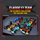 Dify 6-in-1 F1 Racing Car Building Blocks Set (700+ PCS) | Transforming Formula Race Car Models Construction Kit | STEM Educational Toy for Kids & Teens