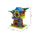 Dify 6-in-1 Tree House Building Blocks Set (1000+ Pieces) | STEAM Learning Construction Kit for Kids | Build Treehouses, Jungle Camps & Nature Adventures | 5 Year Structural Warranty