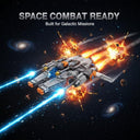 Dify 2-in-1 Robot Spaceship Building Block Set, 673+ PCS Transforming Robot to Spacecraft Model Kit, STEM Sci-Fi Construction Toy Gift for Kids & Teens