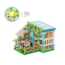 Dify Garden LED House Building Block Set, 626+ PCS DIY Mini House with Lights, Creative Garden Cottage Model Kit, Construction Toy Gift for Kids & Teens
