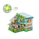 Dify Sun Room LED House Building Block Set, 551+ PCS DIY Mini House with Lights, Modern Sunroom Cottage Model Kit, Creative Construction Toy | 5 Year Structural Warranty