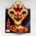 Dify Snake Wall Art Building Blocks Set (1520+ PCS) | Complex for Ages 14+ | 3D Reptile Mosaic Display Model | Home & Office Wall Décor | 5 Year Structural Warranty