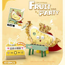 Dify Durian Keyboardist Building Blocks Set 410+ Pcs | Fruit Party Music Series | Cute Musical Character Model | Creative Display Toy for Kids & Collectors