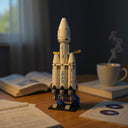 Dify Falcon Heavy Rocket Building Blocks Set (79 PCS) | Kids Space Series STEM Construction Toy Compatible with Major Brick Brands | 5 Year Structural Warranty