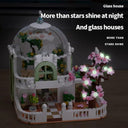 Dify Flower House Garden Set Building Blocks with LED Lights