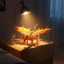 Dify || Red 523pcs || Dual Dragon Building Block Set Dragon Model Toy for Kids [Red Flame]