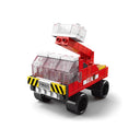 Dify 6-in-1 Fire Truck Building Block Set Toys | STEAM Kit for Kids | Build Fire Engines, Rescue Vehicles & More (1000+ Pcs) | Birthday Gift for Boys & Girls