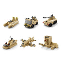 Dify 6-in-1 Military Tank Building Block Set, 1000+ Pcs STEAM Kit for Kids, Build Military Vehicles & Transporters, Birthday Gift for Boys & Girls, 6 Months Structural Warranty