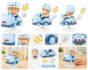 Dify Koala Rocking Ride Building Blocks Set 188+ Pcs | Cute Cartoon Animal Scooter Model | Creative Display Toy for Kids & Collectors