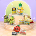 Dify Pineapple Guitarist Building Blocks Set 430+ Pcs | Fruit Party Music Series | Cute Musical Character Model | Creative Display Toy for Teens, Adults & Collectors | 5 Year Structural Warranty