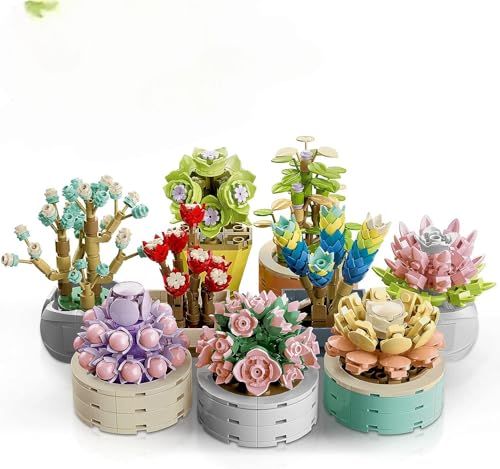 Dify 9 in 1 Succulent Bonsai|| for Decoration Home Decor|| 5 Year Structural Warranty||(750+pcs)