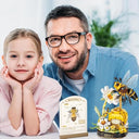 Dify Honeybee Insect Flower Building Blocks Set 526+ Pcs | LED Lights for Kids & Adults | STEM Educational Nature Toy for Kids & Adults