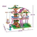 Dify Kids Tree House Building Kit - with Swings and Ladders Construction Blocks ||2 Years Structural Warranty || (504+ Pcs)