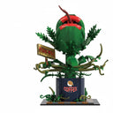 Dify || Piranha Plant Building Kit || 838 PCS || Cannibal Flower Model with Movable Mouth || DIY Plant Decor Toy for Adults & Teens