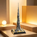 Dify Burj Khalifa Building Blocks Set (599+ Pieces) | Dubai Landmark Architecture Model | Detailed Collectible Tower Kit | STEM Toy Gift for Teens & Adults