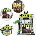 Dify Coffee Shop Building Block Set for Kids with LED Lights House Kit Gift on Birthday, Children's Day, or Special Occasion for Boys and Girls || 589+ Pcs | 5 Year Structural Warranty