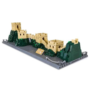 Dify Great Wall of China Building Blocks Set (1407+ Pieces) | Famous Landmark Architecture Model Kit | Detailed Collectible Display Toy | STEM Gift for Teens & Adults
