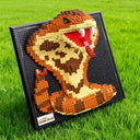 Dify Snake Wall Art Building Blocks Set (1520+ PCS) | Complex for Ages 14+ | 3D Reptile Mosaic Display Model | Home & Office Wall Décor