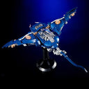 Dify Mechanical Manta Marine Life Building Blocks Set with LED Lights & Movable Joints (689+ PCS) | Steampunk Sea Creature Model with Display Stand
