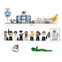 Dify Large International Airport Building Blocks Set (678+ PCS) | Airport Playset with Airplane, Vehicles & Accessories | STEM Construction Toy for Kids 6+