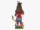 Dify Hanuman Ji Building Block Set, Indian Devotional Figure Model, Creative Construction Toy with Decorative Design, Cultural Building Activity for Home Display, Collection and Gifting
