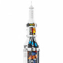 Dify || Space Saturn V Bundling Block Set with Launch Stand || Translucent Spaceship Model || 846pcs || STEM Toy & Collectible Display for Home Office