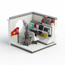 Dify Space Indoor || Astronaut Building Block Set || 152 Pcs || Space Command Center Play Kit with Minifigure