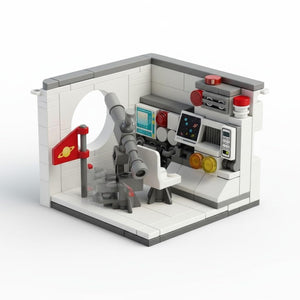 Dify Space Indoor || Astronaut Building Block Set || 152 Pcs || Space Command Center Play Kit with Minifigure