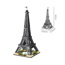 Dify Eiffel Tower Building Blocks Set | Paris Landmark Architecture Model Kit for Kids & Adults | Detailed Construction Toy for Display & Décor