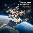Dify Solar Powered Space Station Building Blocks Set (326+ PCS) | STEM Space Exploration Model Kit | Educational Construction Toy for Kids