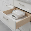 Dify Digital Kitchen Weighing Scale 5kg | 2-in-1 Detachable Bowl & Lid Design | 1g Accuracy | g/ml/oz/lb Units | Tare Function | LCD Display | Slim & Compact | 5 Years Warranty – Model K570 (White)