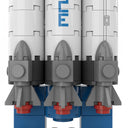 Dify || 2 in 1 Space Rocket & Falcon Heavy Rocket Building Blocks Set || 1000+ Pcs || 6-in-1 STEAM Aerospace Kit || 79 Pcs || Compatible Bricks