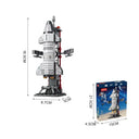 Dify Space Series · Shuttle Building Blocks Set for Kids & Teens · 107 Pcs · Space Command Center Play Kit with Minifigure · Compatible with Major Brick Brands