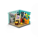 Dify Mini Indoor Painter Studio Building Block Set – 171 Pcs DIY Art Room for Kids 6+, Compatible with Major Brick Brands