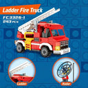 Dify 4-in-1 Fire Truck Building Block Set, 942+ PCS Multi-Model Fire Rescue Vehicle Kit with Fire Engine & Equipment, STEM Construction Toy for Kids & Teens | 5 Year Structural Warranty