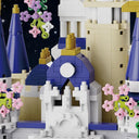Dify Pink Princess Castle Building Blocks Set, 1477 PCS STEM Building Toys for Girls Ages 6-12, Creative Castle and Carriage Playset, 6 Months Construction Warranty