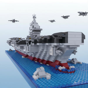 Dify Plastic Warship Model Building Blocks Set – 1878+ Pieces Ship Model Assembly Toy, DIY Brick Game for Boys, Kids & Adult Collectors Gift
