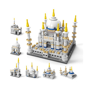 Dify 6-in-1 Taj Mahal Building Block Set Toys | STEAM Kit for Kids | Build Iconic Monuments & Landmarks (510+Pcs) | Birthday Gift for Boys & Girls