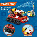 Dify 4-in-1 Fire Truck Building Block Set, 942+ PCS Multi-Model Fire Rescue Vehicle Kit with Fire Engine & Equipment, STEM Construction Toy for Kids & Teens | 5 Year Structural Warranty